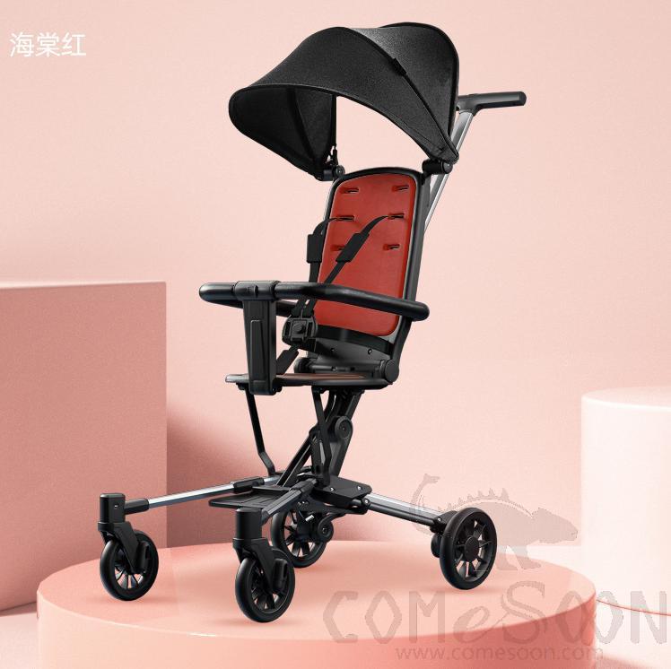 Baby Stroller / Baby Cart,L94*W55*H70Cm,Aluminum Alloy + Cationic Fabric