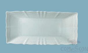 Bonechina Poya series Rectangle Plate 10.75&quot;