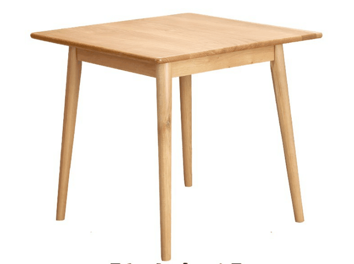 Solid wood dining table-80*80*75cm