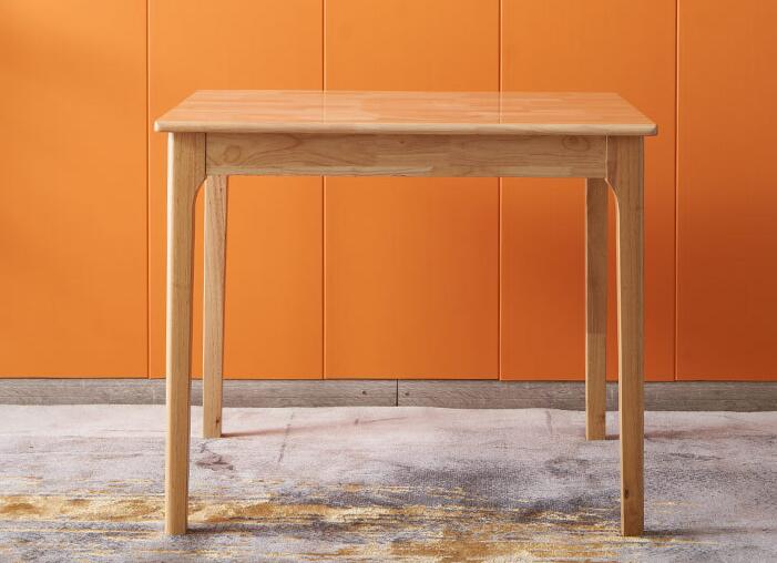 Solid wood dining table-80*80*75cm