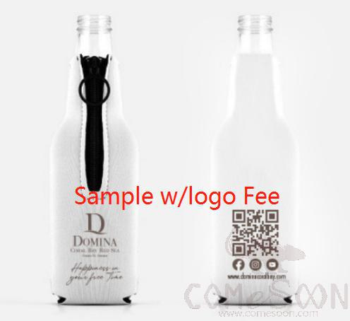 Sample w/logo Fee for Bottle Cover