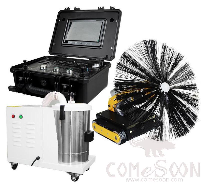 Cleaning Machine - Central Air Conditioning Duct Cleaning Robot - SET B