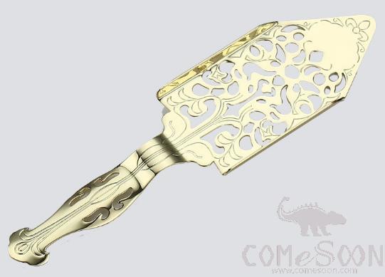 S/S Classical Absinth Spoon Rose Golden