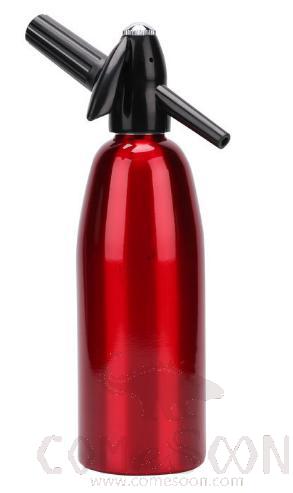 Soda Gun Soda Maker red，φ9.5*H33cm