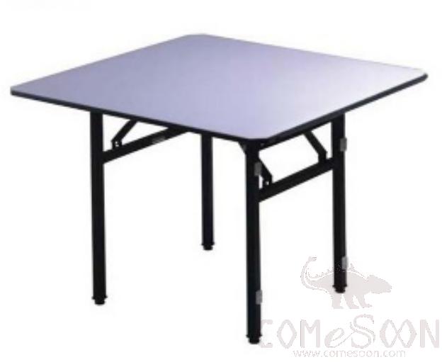 Foldable Square PVC Finishing Table / Banquet Table,L915*W915*H760mm