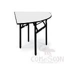 Foldable Quarter PVC Finishing Table / Banquet Table,760*760*760mm