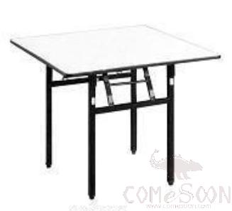 Foldable Square HPL Finishing Table / Banquet Table,L760*W760*H760mm