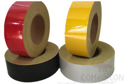 Fire safety warning tape - 5cm wide - red
