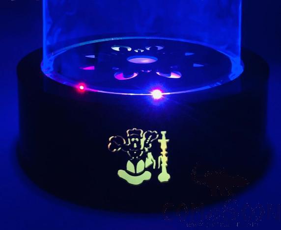 Arabian Hookah Lamp Base-Acrylic,D30*H12cm