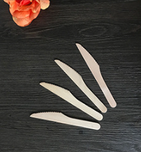 165mm wooden knife + branding logo 5000pcs