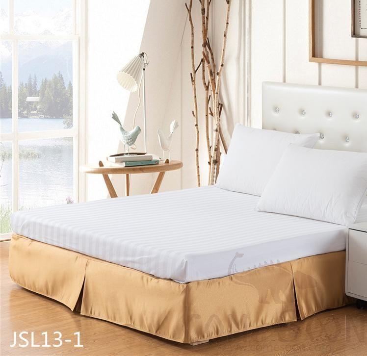 Single Bed Skirting,Polycotton,100*200+7.5+37cm