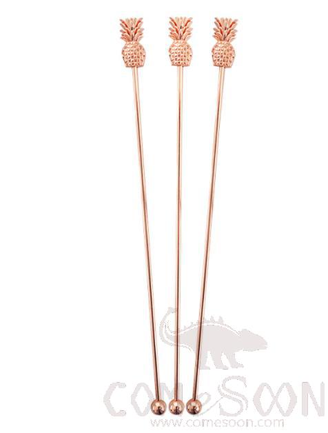 Pineapple Wine Mixing Stick,20CM,S/S 304
