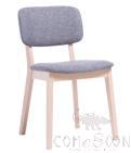 Chair，Ash Wood + Fabric Soft Cover Seat Back，480*490*800mm