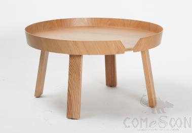 Table，Ash Wood Legs + Solid Wood Multilayer Board With Ash Veneer，700*390mm