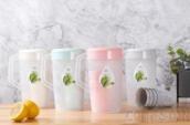 2000Ml Cold Kettle (With 4 Cups) Set,PP,12.5*10.5*22.5cm