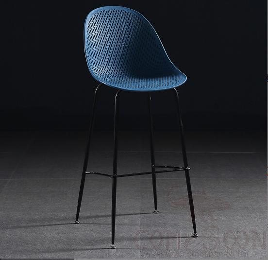 Hollow back chair,plastic,49*47*110cm