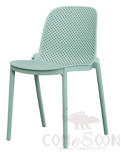 Hollow back chair,plastic,44*54*81.5cm