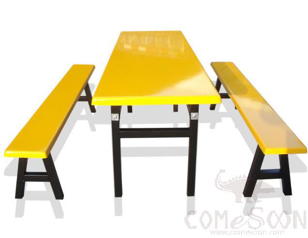 Frp Canteen Tables And Chairs-200*60*75Cm,Plastics And Steel