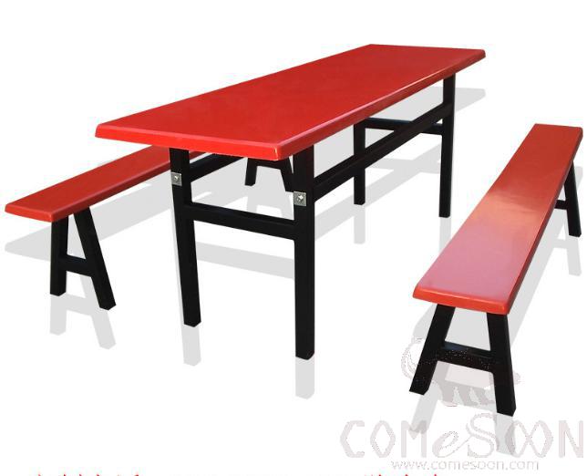 Frp Canteen Tables And Chairs-200*60*75Cm,Plastics And Steel