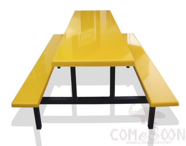 Frp Canteen Tables And Chairs-200*60*75Cm,Plastics And Steel