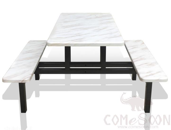 Frp Canteen Tables And Chairs-110*60*75Cm,Plastics And Steel