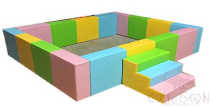 Ball pit foam shapes，3*3m