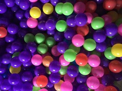 Multi Colour Balls For Pit，Φ7cm， 1000pcs in one set