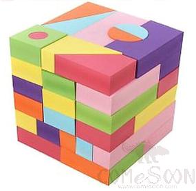 Foamnasium，56 pcs in one set，L62*W62*H62cm