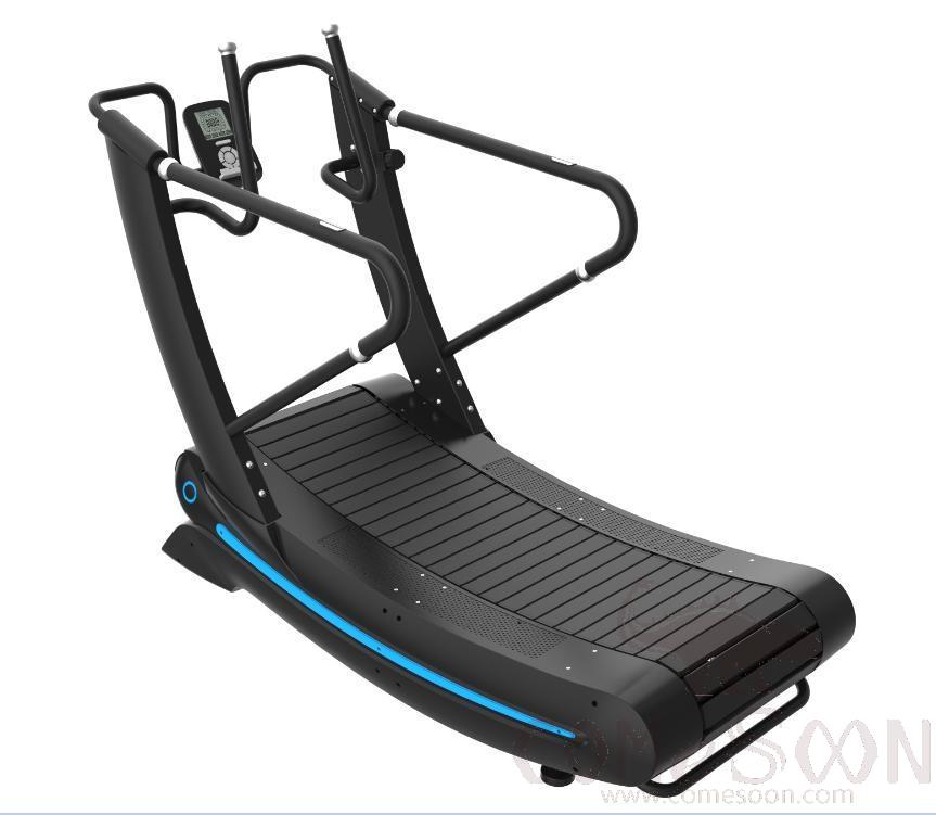 Curve Treadmill with Resistant Rotary Knob, 1990*855*1500mm
