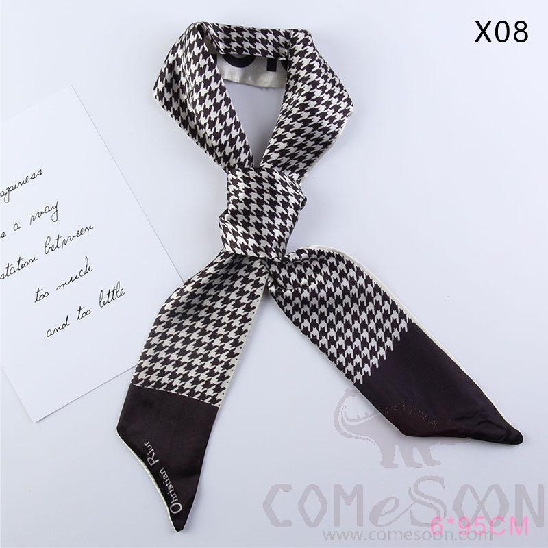 围巾4*90cm-X8