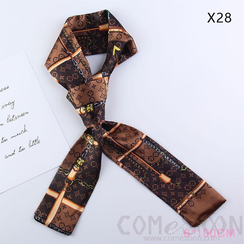 围巾4*90cm-X28