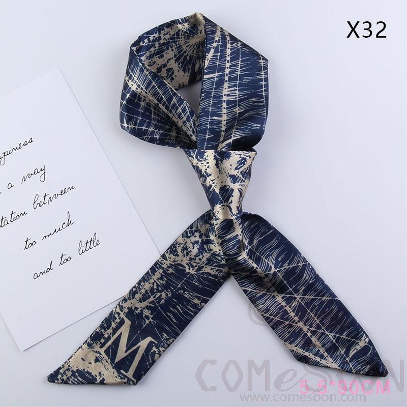 围巾4*90cm-X32