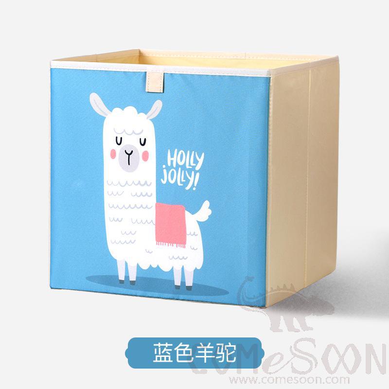 亚麻储物篮-33*33*33cm,防水涂层帆布亚麻+中密度纤维板插片