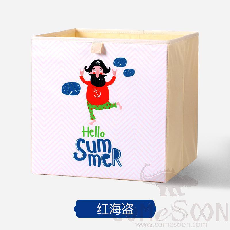 亚麻储物篮-33*33*33cm,防水涂层帆布亚麻+中密度纤维板插片