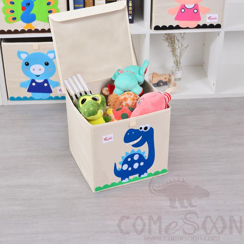 亚麻储物篮-33*33*33cm,防水涂层帆布亚麻+中密度纤维板插片