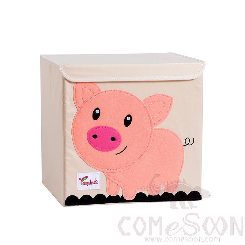 亚麻储物篮-33*33*33cm,防水涂层帆布亚麻+中密度纤维板插片