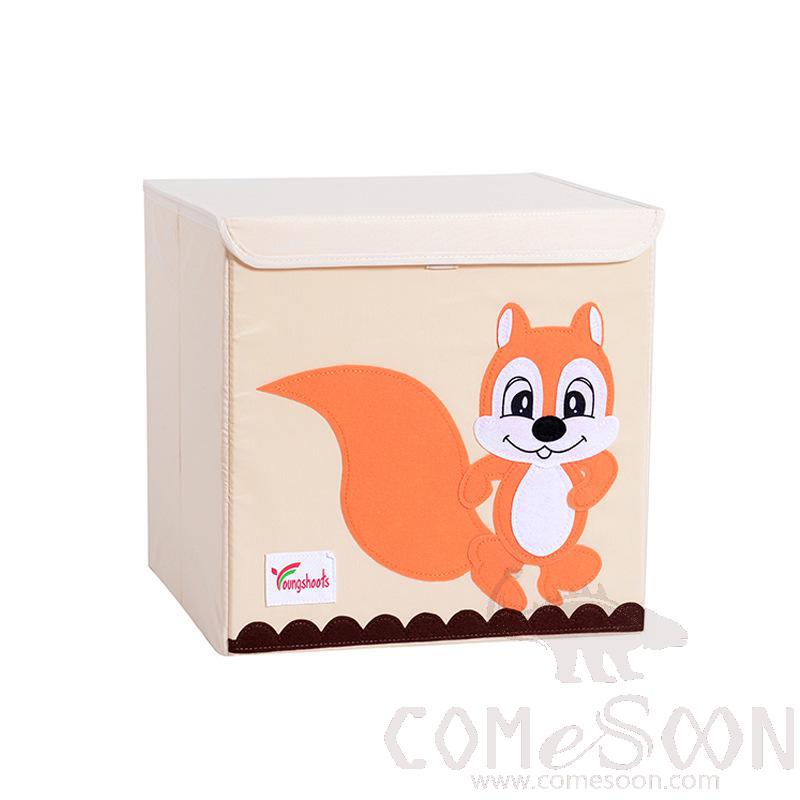 亚麻储物篮-33*33*33cm,防水涂层帆布亚麻+中密度纤维板插片