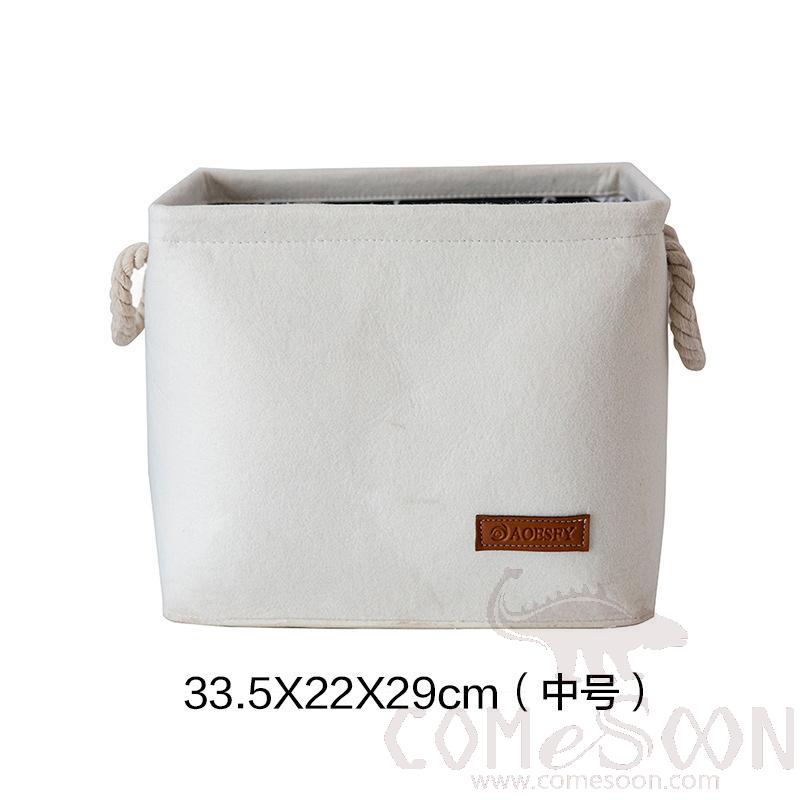 储物篮-W33.5*L22*H29 CM,毛毡