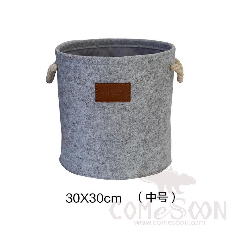 储物篮-W30*H30 CM,毛毡