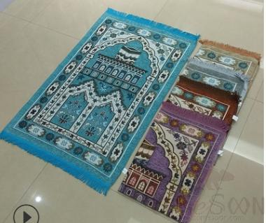 穆斯林毛毯，涤纶，70*110cm