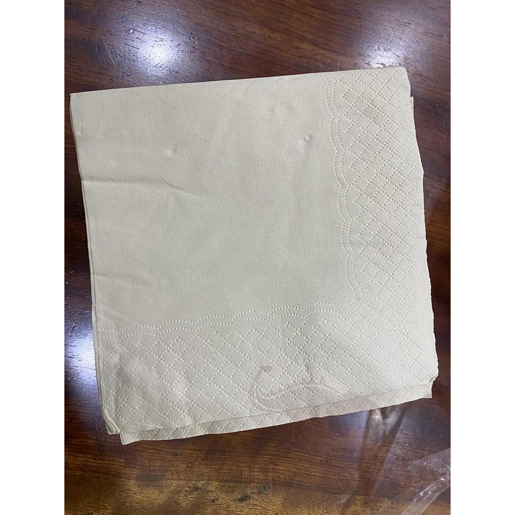 Napkin，23*23cm，Natural，Single layer