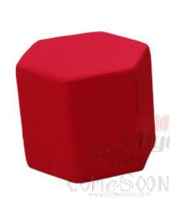 Low Stool,Fleece Fabric,450*450*420mm