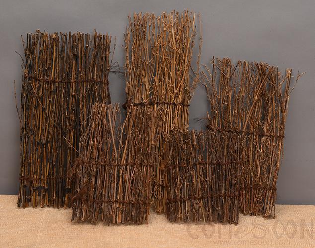 Hand woven bamboo silk,11*30cm