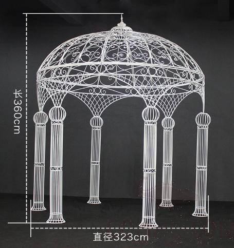 Outdoor Landscape Pavilion, 323*323*360Cm