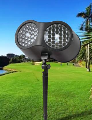 Outdoor Plug-In Binocular Blizzard Projection Lamp