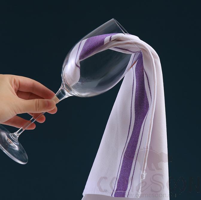 Pure cotton cup cloth, 50*70cm，Purple