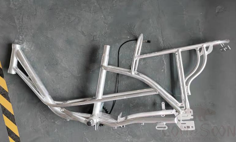 Electric bicycle frame