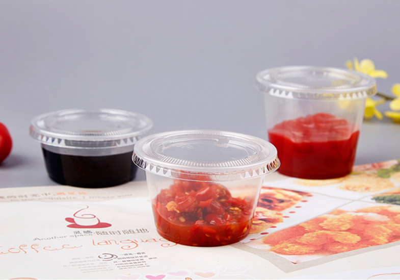 Condiment Cup ，1.5 OZ，PP，62*47*22.5MM