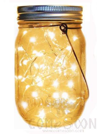 Solar Mason Jar Cap Light,7cm*1.5cm