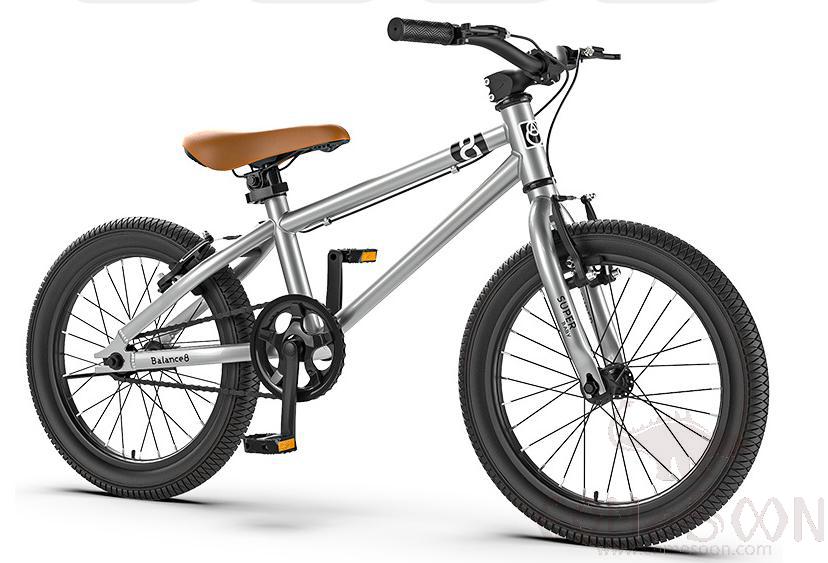 Kid's bike, Silver, 16&quot;